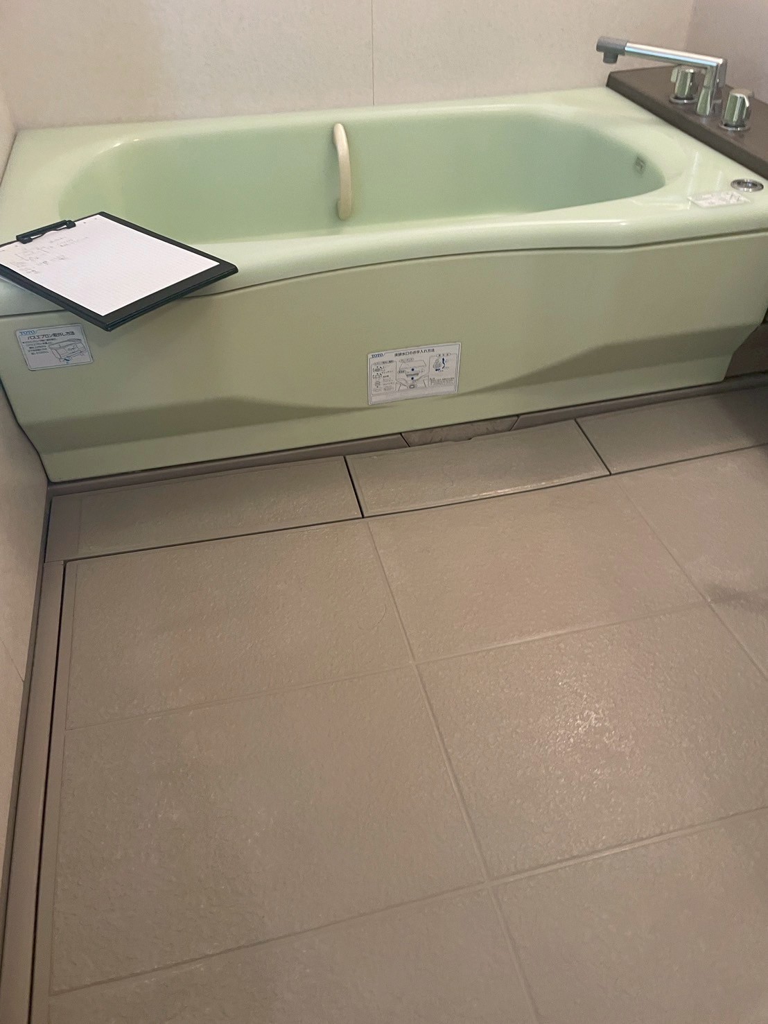 浴室設備機器交換 施工前